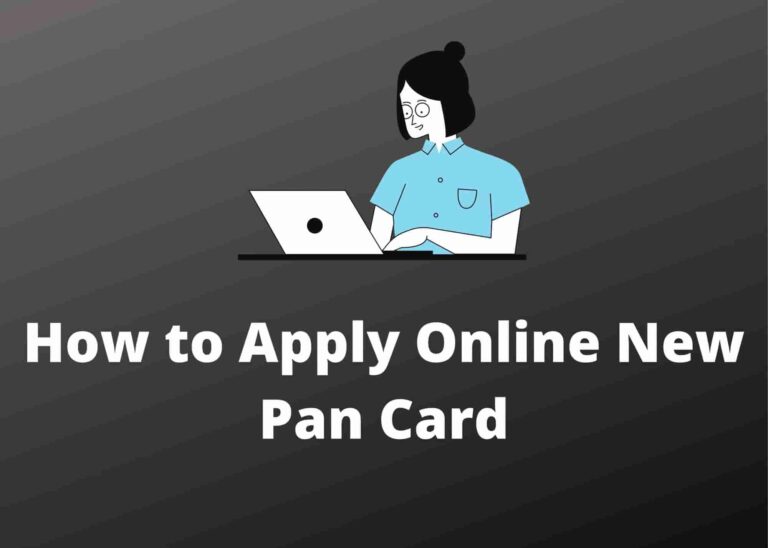 How To Select Pan Card Category